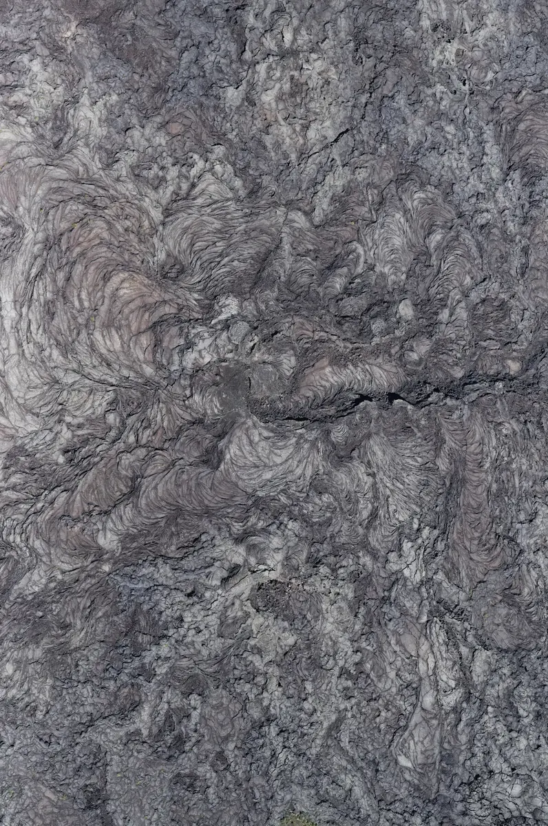 Craters of the Moon surface detail.