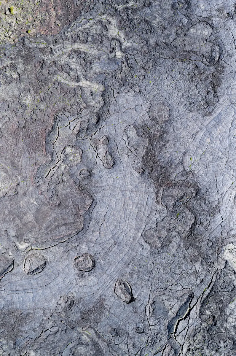Craters of the Moon surface detail.