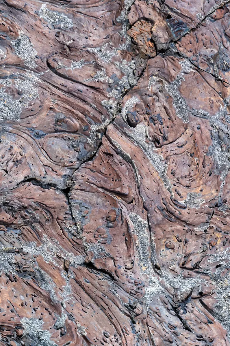 Craters of the Moon surface detail.