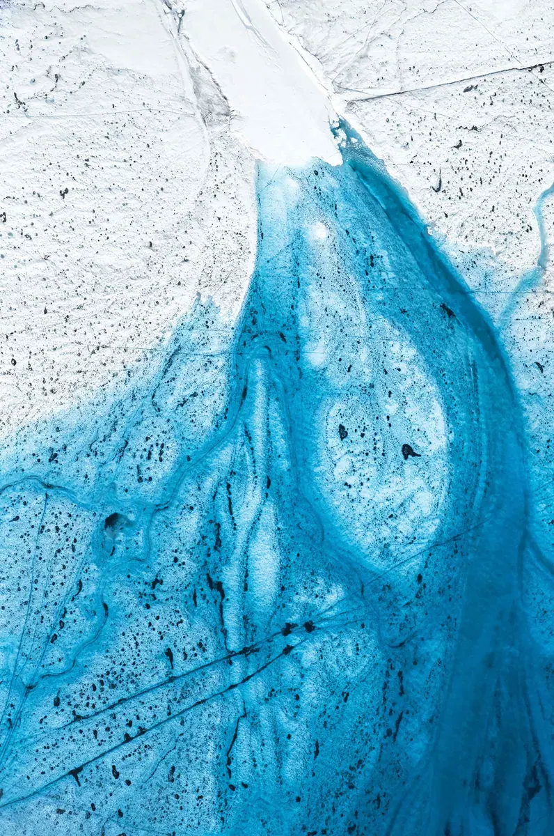 Greenland Ice Sheet aerial survey.