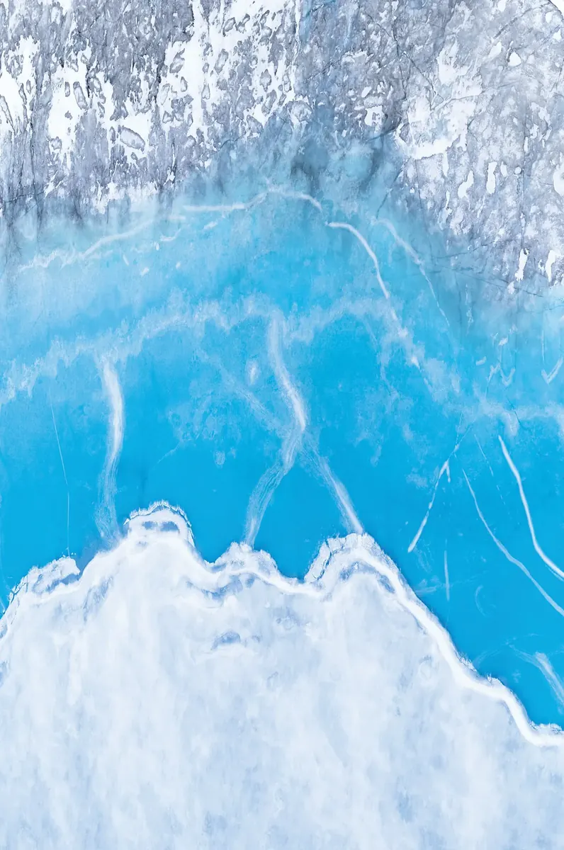 Greenland Ice Sheet aerial survey.