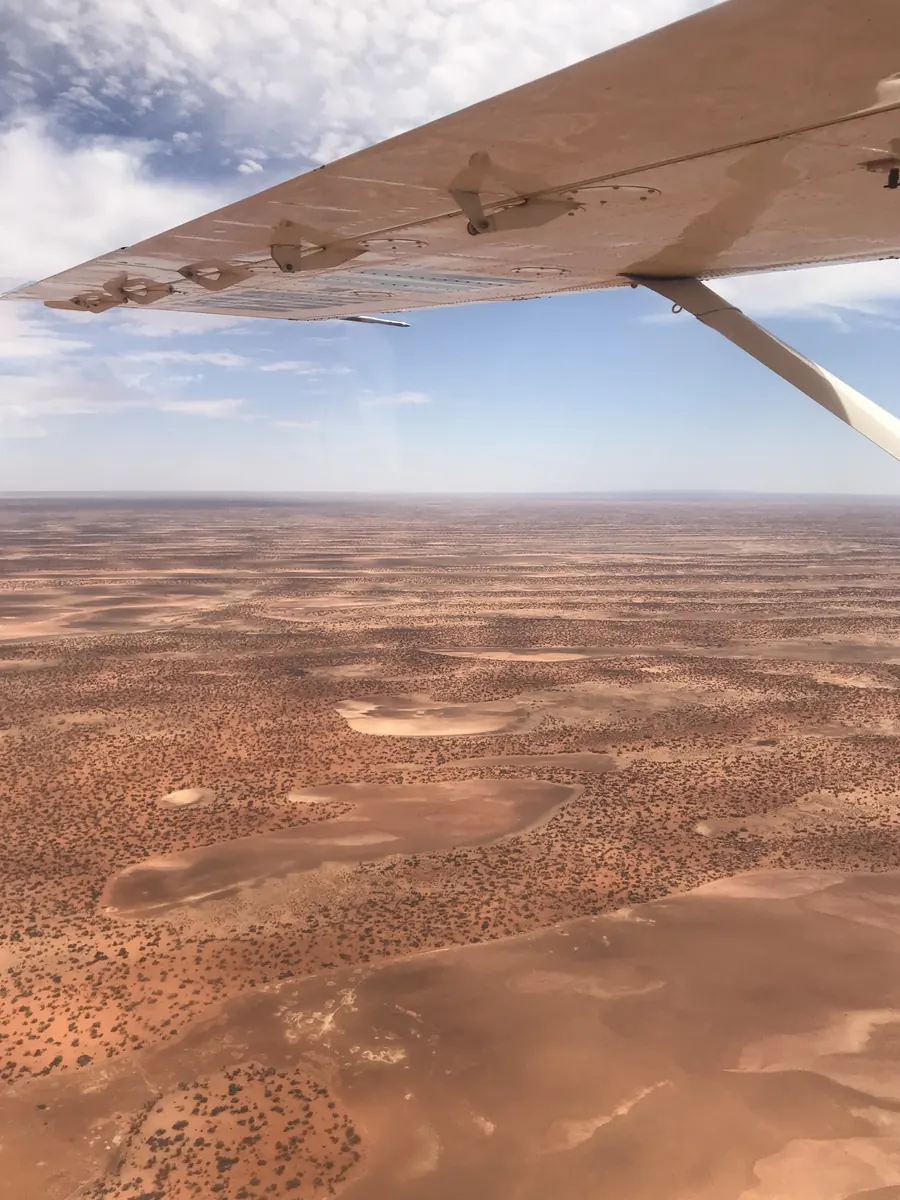 Simpson Desert environment.